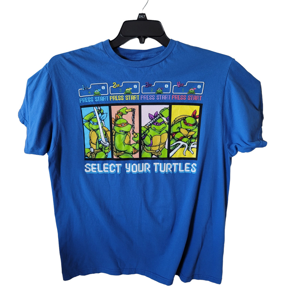 Official Ninja Turtles  Tee Youth Size L, Men's Size S